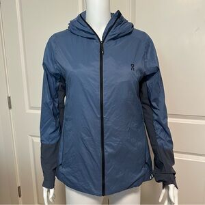 On Cloud Insulator Jacket Women's Blue Hooded Size Medium